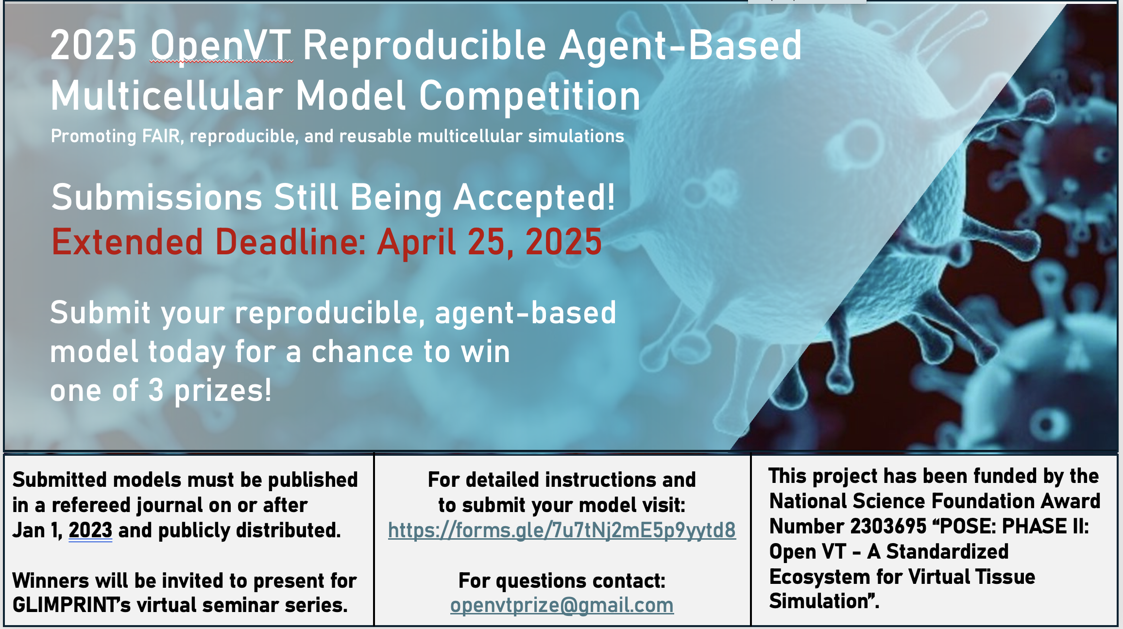 OpenVT AB competition extended deadline
